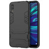 Slim Armour Tough Shockproof Case & Stand for Huawei Y7 Pro (2019) - Black